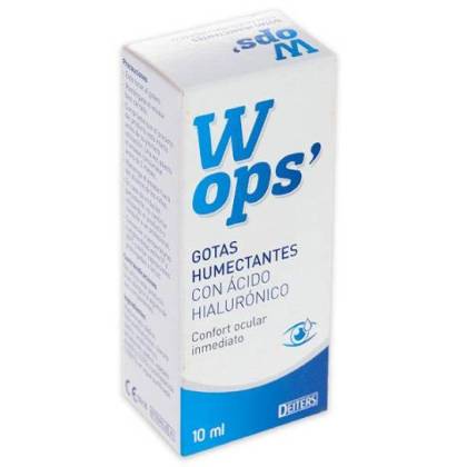 Wops Moisturizing Drops With Hyaluronic Acid 10 Ml