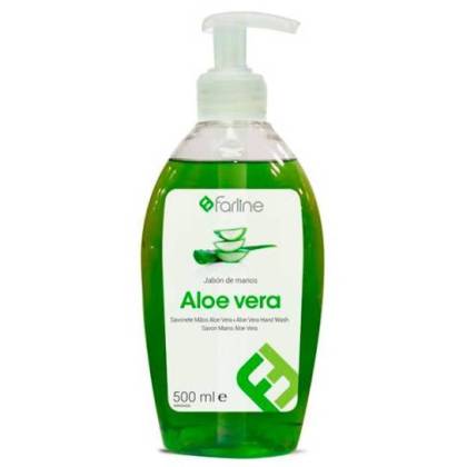 Farline Sabão De Mão Aloe Vera Babosa 500 Ml