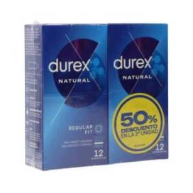 Durex Natural Classic Condoms 2x12 Units Promo