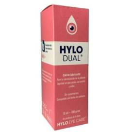 Hylo-dual Lubricating Eye Drops 10 ml