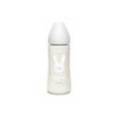 Suavinex Premium Silikon Babyflasche Runder Nippel 360ml 4m+