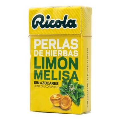 Ricola Perlas Limonmelisa Sa 25 g