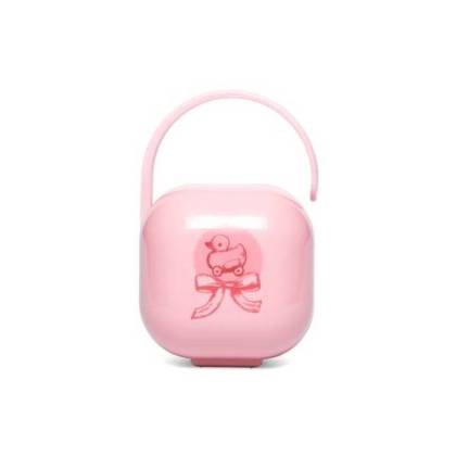 Suavinex Pink Pacifier Case