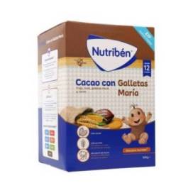 Nutriben Cacao Con Galletas Maria 500 g