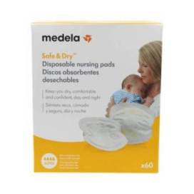 Medela Discos Absorventes Descartáveis 60 Unidades