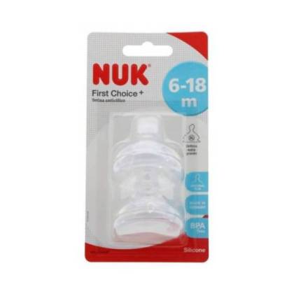 Nuk Fc+ 2xl Silicone Teat 2 Units