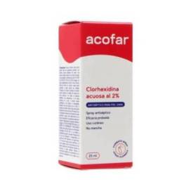 Acofar Chlorhexidine Digluconate 2% Spray 25 ml
