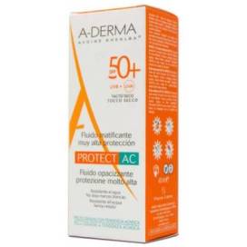 Aderma Protectac Fluid Matificante Spf50 40 ml