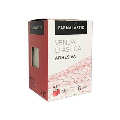 Farmalastic Adhesive Elastic Bandage 4.5x7.5 Cm
