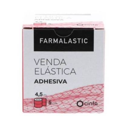 Farmalastic Elastische Haftverband 4,5x5 Cm