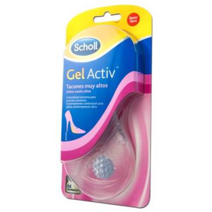 Scholl Gel Activ Tacon Muy Alto N35405 2 Uds