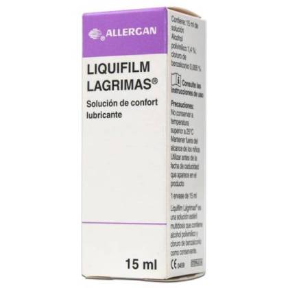 Liquifilm Lagrimas Solução Lubrificante 15 Ml