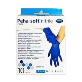 Guantes Peha-soft Nitrilo Fino Talla Pequeñas 10 Uds Hartmann