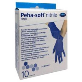Peha-soft Nitril Handschuhe Größe Groß 10 Einheiten Hartmann