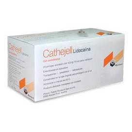 Cathejell Gel Mit Lidocain-gleitmittel Für Katheter 12,5 g 25 Einheiten