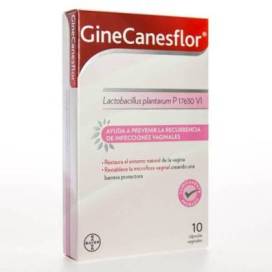 Ginecanesflor 10 Capsulas