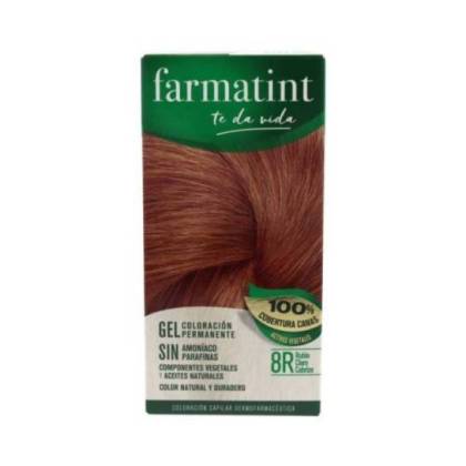 Farmatint 8r Louro Claro Cobrizo 135 Ml