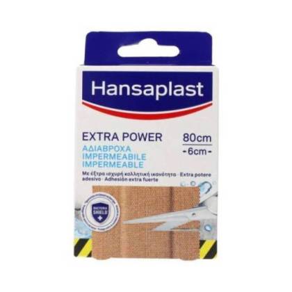 Hansaplast Extra Fuerte Impermeável 80x6 Cm