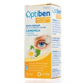 Optiben Eye Irritation Sterile Solution 15 ml