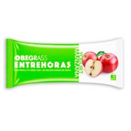 Obegrass Between Hours Bars 30 g Yogurt and Apple