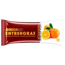 Obegrass Entrehoras Schwarz Schokolade Und Orangen Riegel 30 G 20 Einheiten