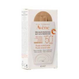 Avene Fluido Mineral Cor Spf50 40ml