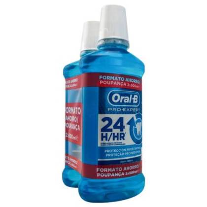 Oral B Pro-Expert Mint Protection 2x500 ml Promo