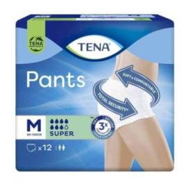 TENA PANTS SUPER T-M 12 UDS