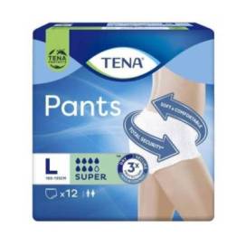 TENA PANTS SUPER T-L 12 UDS