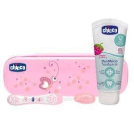 Chicco Oral Hygiene Set Pink