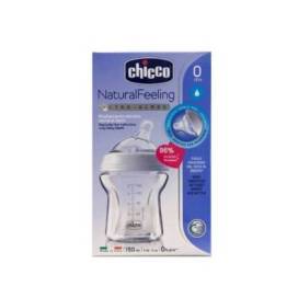 Chicco Biberon Natural Feeling Silicona 0m 150 ml