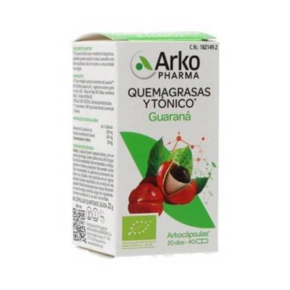 Arkopharma Guarana 45 Capsules