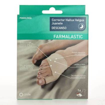 Farmalastic Corrector Juanete Descanso Talla Mediana 21523 Cm 1 Ud