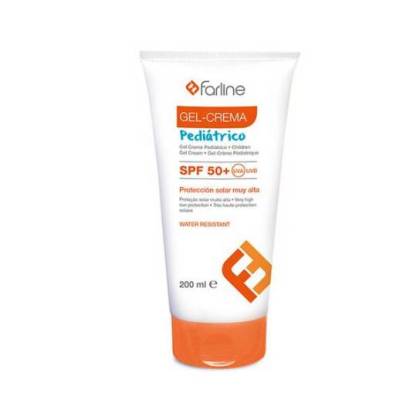 Farline Sonnen Gel Creme Für Kinder Spf50+ 200 Ml