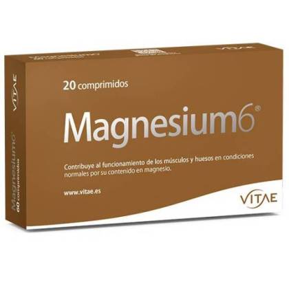 Magnesium6 20 Tablets Vitae