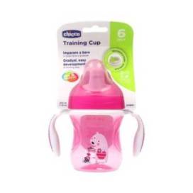 Chicco Trainingsglas +6m Mädchen 200ml