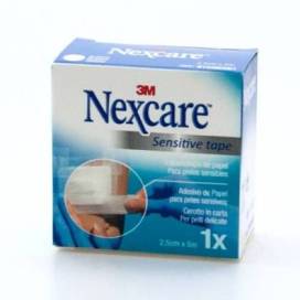 Esparadrapo Nexcare Papel Blanco 5mx2,5c