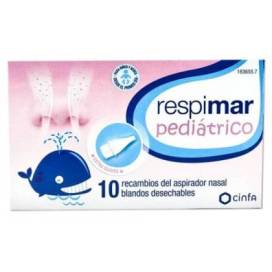 Respimar Pediatrico Nasal Aspirator 10 Replacements