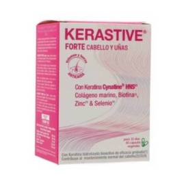 Kerastive Forte Haare und Nägel Keratin Kollagen Biotin Zink Selen 60 Kapseln