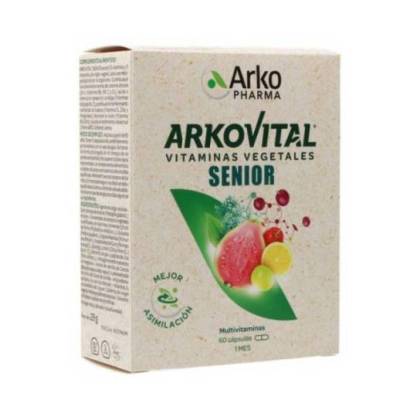 Arkovital Vitaminas Vegetales Senior 60 Kapseln