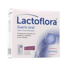 Lactoflora Suero Oral 6 Saquetas Frutas Do Bosque