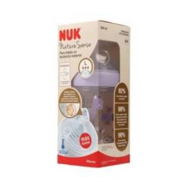 Nuk Nature Sense Biberão Silicone 6-18m 260 Ml