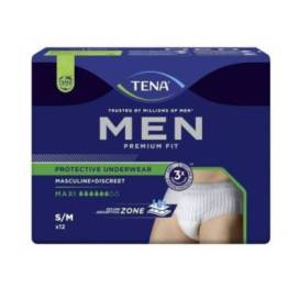 Tena Men Premium Fit Maxi S/m Level 4 12 Uds