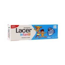 Lacer Children's Dental Gel Strawberry Flavor 75 ml