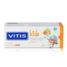 Vitis Kids Zahnpasta-Gel mit Kirschgeschmack, 50 ml
