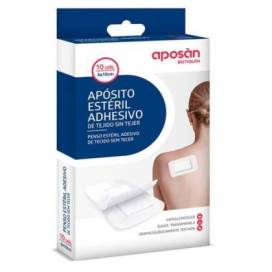 Aposan Sterile Adhesive Bandage 10x6 Cm 10 Units