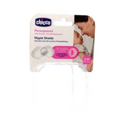 Chicco Protegepezones Silicona 2 Uds Talla Sm