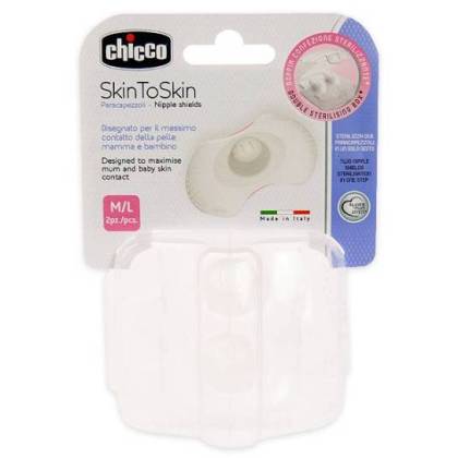 Chicco Protegepezones Silicona 2 Uds Talla ml