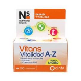 Ns Vitans Vitalidad A-z 100 Comprimidos