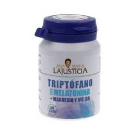 Triptofano Melatonina Magnesio Y Vitamina B6 60 Comps La Justicia